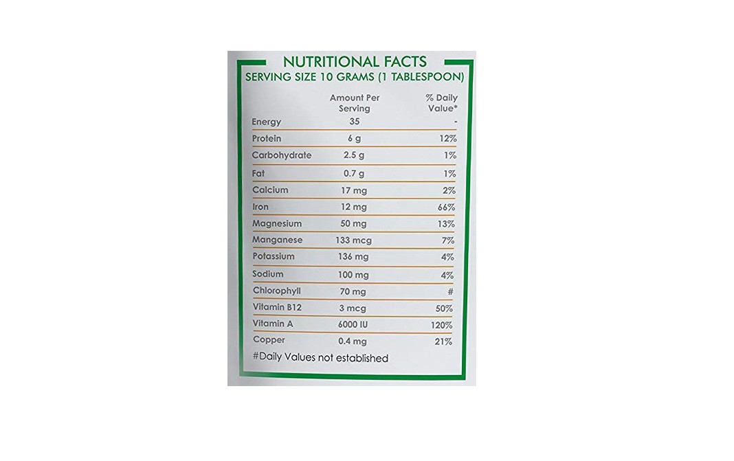 Holy Natural Spirulina Powder    Pack  1 kilogram